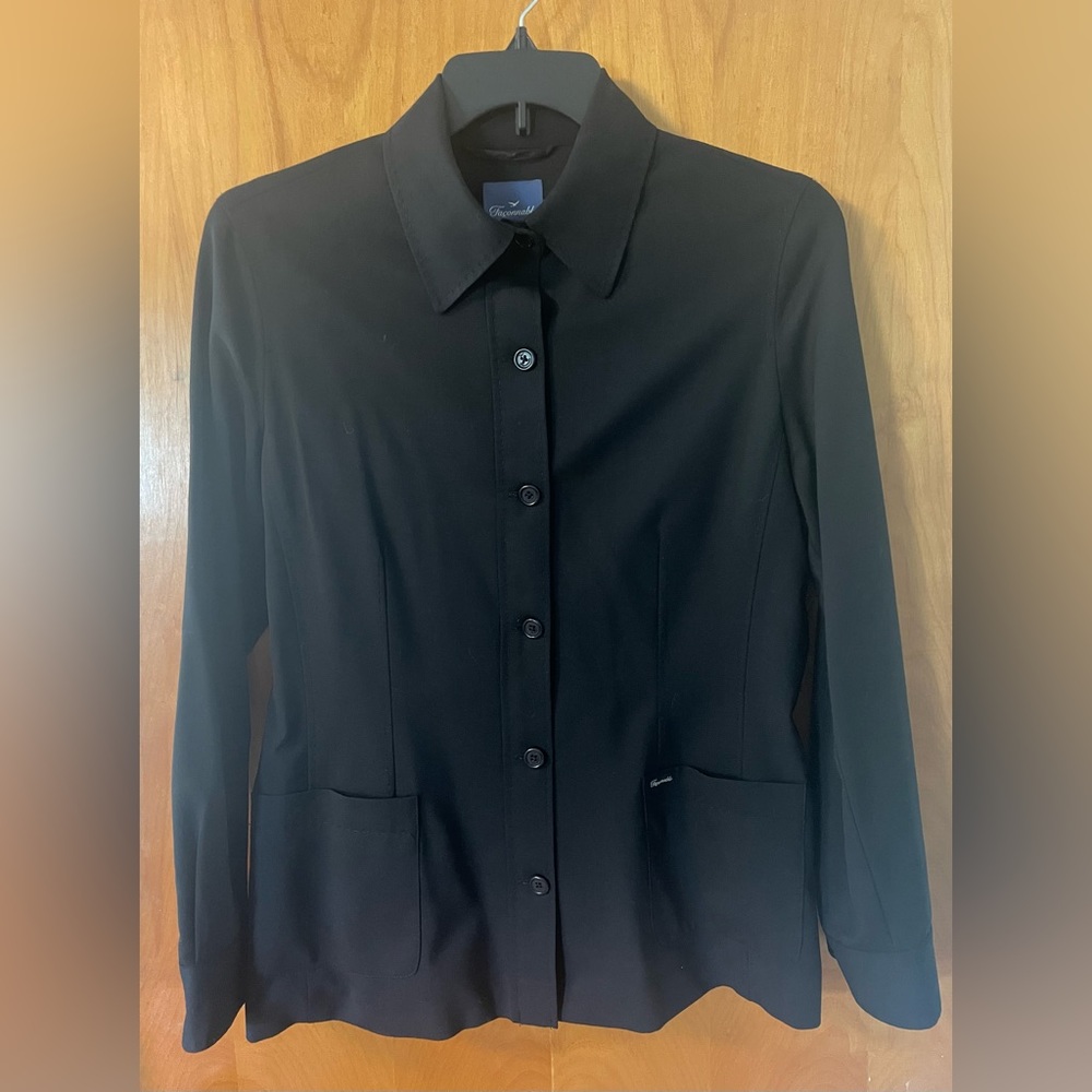 Faconnable Black Wool Jacket